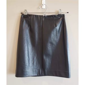 Talula Faux Leather Mini Skirt